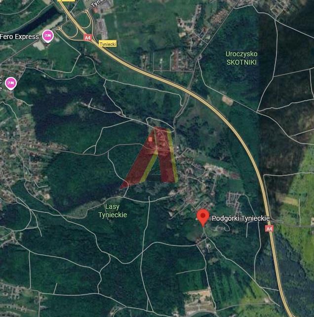 Działka rolna Kraków Podgórze, Tyniec, Podgórki Tynieckie