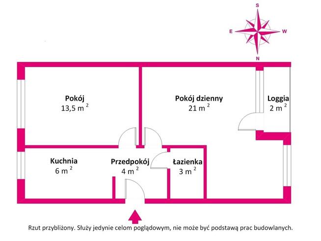 2 pokoje z loggią, Muranów – ul. Karmelicka