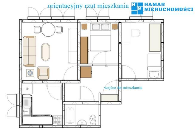 Nowa niższa cena, 3-pokojowe mieszkanie w centrum!