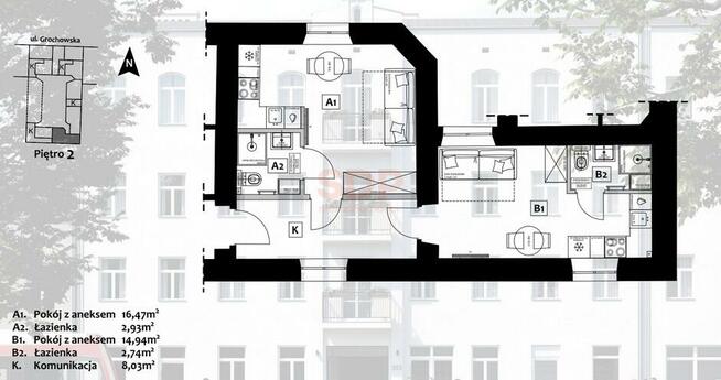 Mieszkanie Warszawa Praga Płd., Grochów, Grochowska