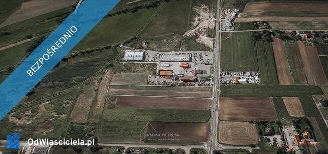 Działka przemysłowo-usługowa 1 ha Opatkowice z WZ