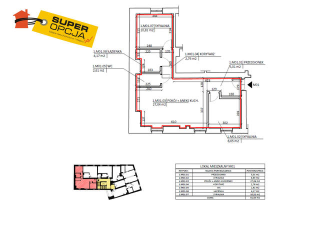 Mieszkanie Kraków gm. Kraków-Podgórze Stare Podgórze,,