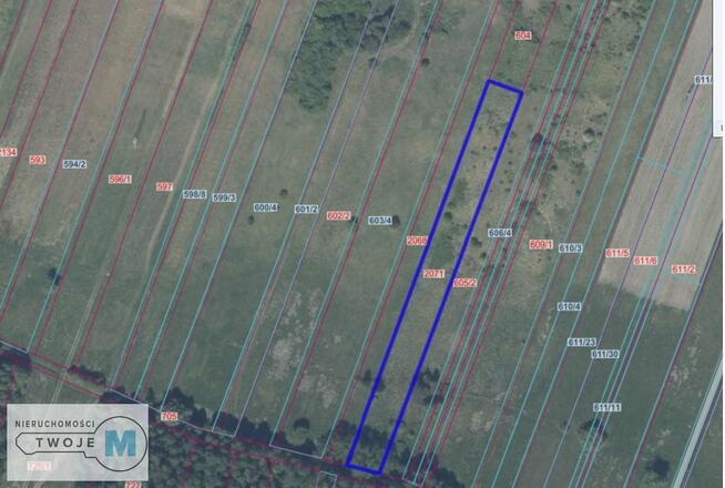 Działka rolna Miedziana Góra Kostomłoty Drugie