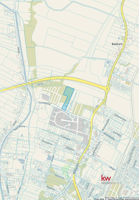 Działka inwestycyjna Kwidzyn, Furmańska