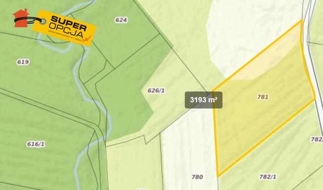 Działka siedliskowa Przeginia Narodowa gm. Czernichów,