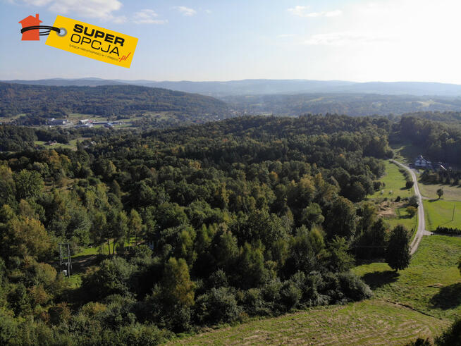 Działka budowlana Wola Radziszowska gm. Skawina Podchybie,