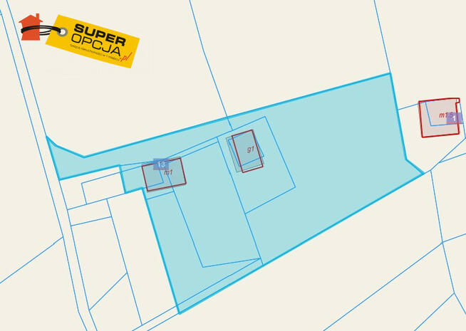 Działka budowlana Wola Radziszowska gm. Skawina Podchybie,