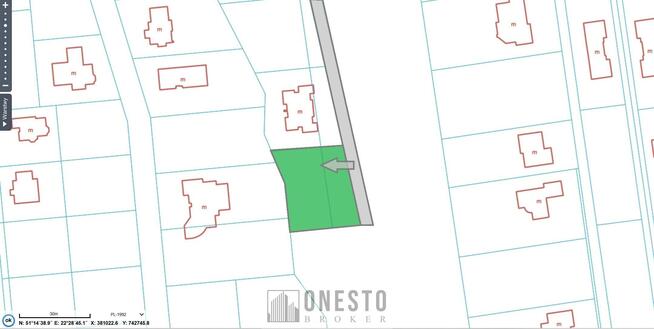 Działka budowlana Lipniak gm. Konopnica