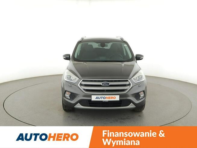Ford Kuga półskóra klima auto navi grzane fotele kamera i czujniki parkowania