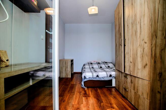 garaż podziemny, dwa balkony, budynek z 2016 roku