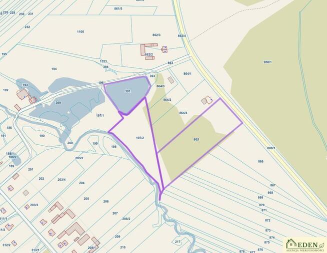 Działka rolna Zgórznica gm. Stoczek Łukowski