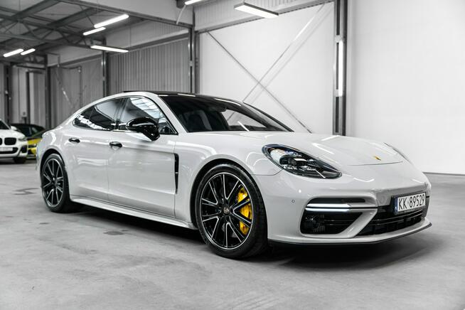 Porsche Panamera Turbo 550 KM. Gwarancja do 03.2028. Niemal pełne wyposażenie.