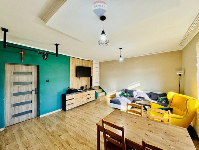 Dwupoziomowe mieszkanie z ogródkiem w Pszowie