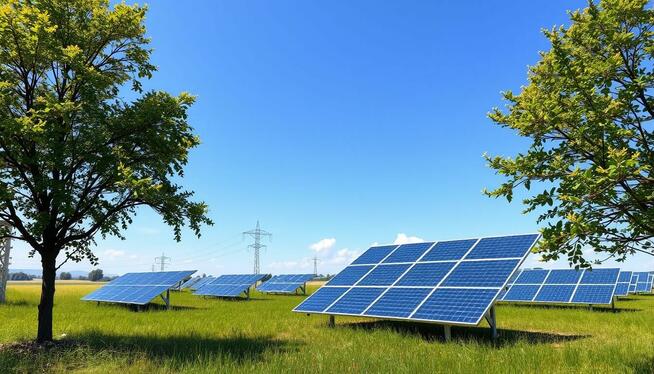 Projekt Fotowoltaiki w całej Europie