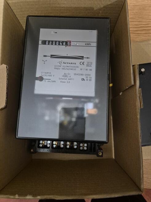 sprzedam licznik trójfazowy
