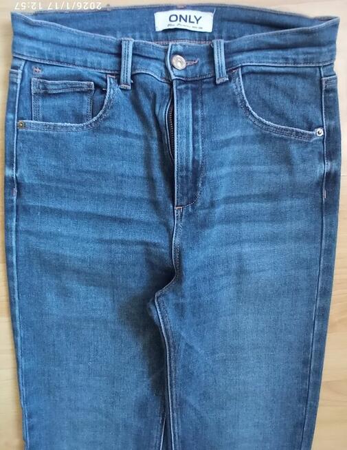 jeansy granatowe, elastyczne, ONLY