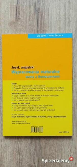 Język angielski - wypracowania maturalne