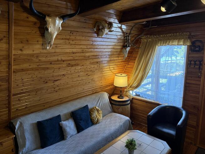 domki letniskowe nad jeziorem Dzierzgoń w Rodowie Małym