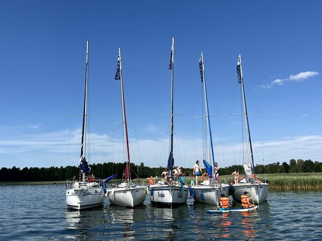 Kolonia żeglarska dla dzieci na Mazurach