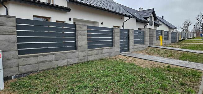 Furtka Bramka 150x100 Panele poziome Płot Ogrodzenie