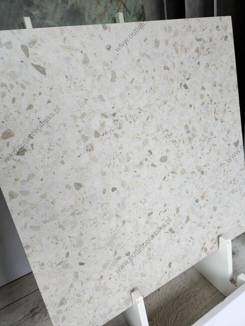 Płytki łazienkowe kuchenne kolorowe lastryko Arch beige gris