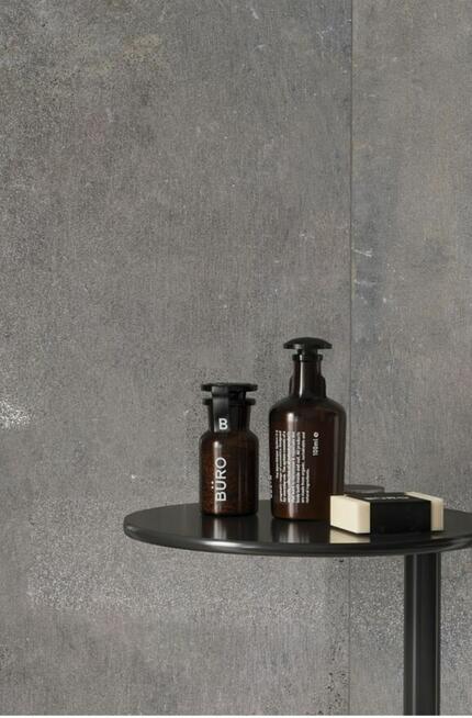 Płytki łazienkowe kuchenne szary beton lappato Textural grey