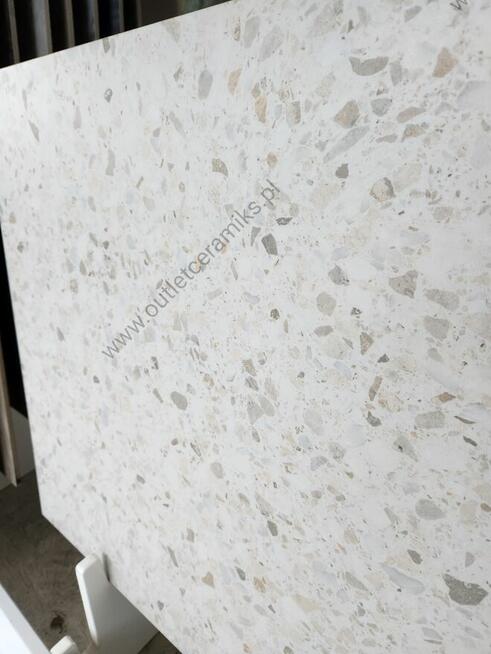 Płytki łazienkowe kuchenne kolorowe lastryko Arch beige gris