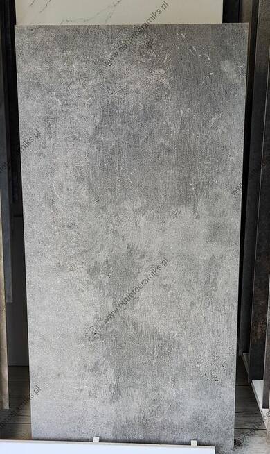 Płytki łazienkowe kuchenne szary beton lappato Textural grey