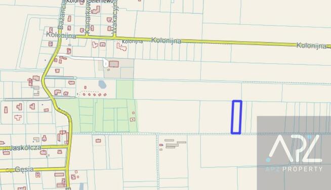 Działka rolna Zieleniewo gm. Kołobrzeg