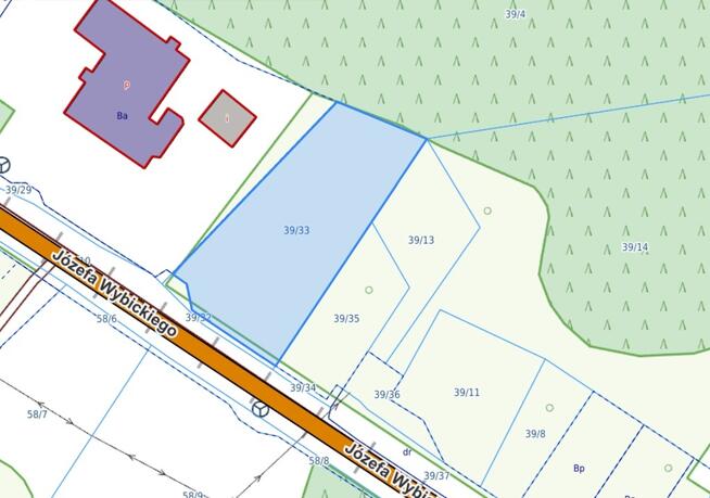 ***BOJANO***DZIAŁKA BUDOWLANA*** UL.WYBICKIEGO
