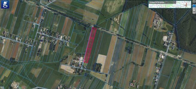 Działka inwestycyjna Wola Mystkowska gm. Somianka, Pułtuska