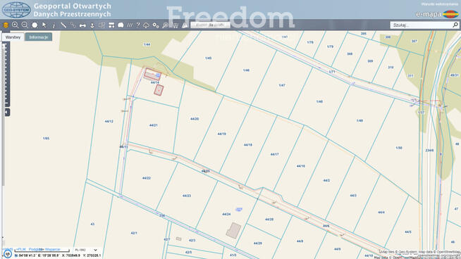 Stary Borek - działka budowlana na sprzedaż