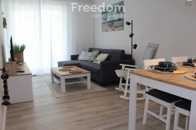 Apartament 50 m od morza, 2 pok z garażem