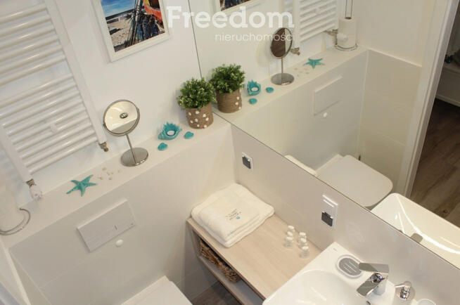 Apartament 50 m od morza, 2 pok z garażem