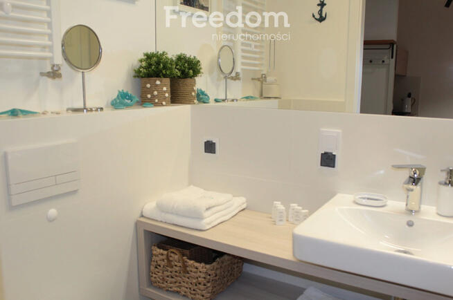 Apartament 50 m od morza, 2 pok z garażem