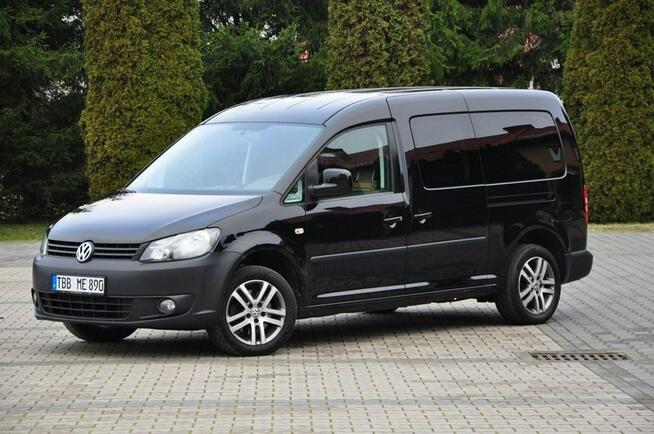 Volkswagen Caddy 1,6 TDI 102KM Max Długi 7 Foteli Alufelgi klimatronik PDC Hak Serwis