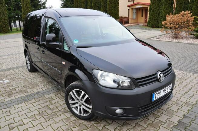 Volkswagen Caddy 1,6 TDI 102KM Max Długi 7 Foteli Alufelgi klimatronik PDC Hak Serwis