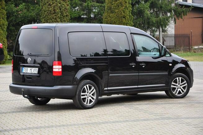 Volkswagen Caddy 1,6 TDI 102KM Max Długi 7 Foteli Alufelgi klimatronik PDC Hak Serwis