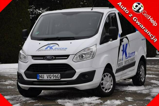 Ford Transit Custom 2,0D 170KM 5 Osobowy PDC Grz.Fotele Klimatyzacja 1Wł. Hak Serwis z DE