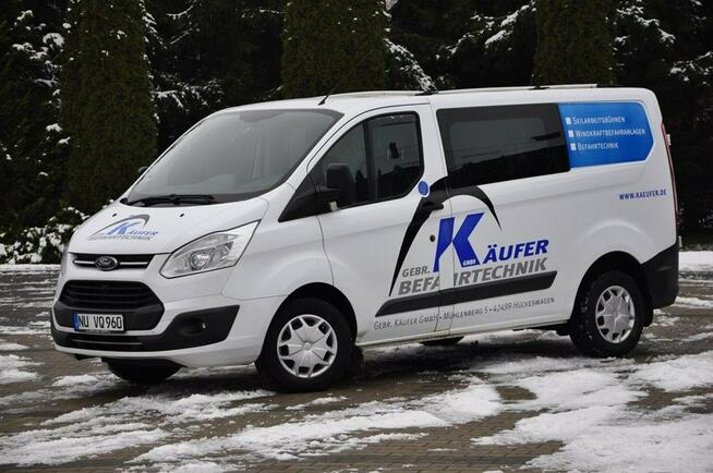 Ford Transit Custom 2,0D 170KM 5 Osobowy PDC Grz.Fotele Klimatyzacja 1Wł. Hak Serwis z DE