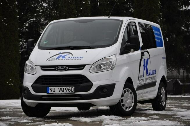 Ford Transit Custom 2,0D 170KM 5 Osobowy PDC Grz.Fotele Klimatyzacja 1Wł. Hak Serwis z DE