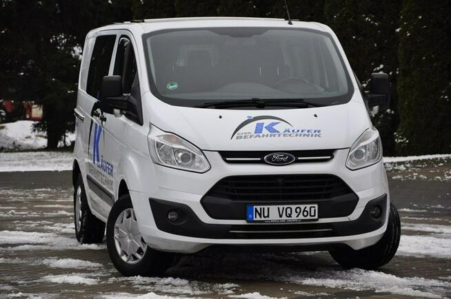 Ford Transit Custom 2,0D 170KM 5 Osobowy PDC Grz.Fotele Klimatyzacja 1Wł. Hak Serwis z DE