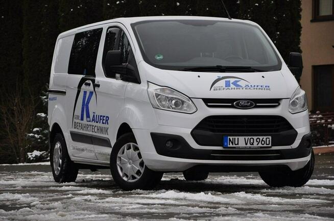 Ford Transit Custom 2,0D 170KM 5 Osobowy PDC Grz.Fotele Klimatyzacja 1Wł. Hak Serwis z DE