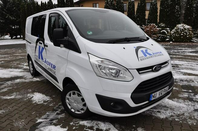 Ford Transit Custom 2,0D 170KM 5 Osobowy PDC Grz.Fotele Klimatyzacja 1Wł. Hak Serwis z DE