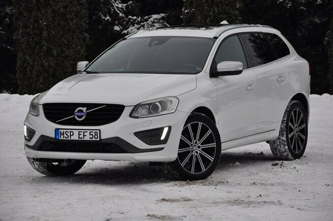 Volvo XC 60 2,4D 190KM AWD Lift R-design Xenon Led Panorama Skóry Navi el.klapa