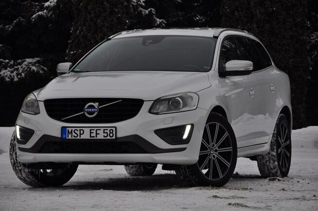 Volvo XC 60 2,4D 190KM AWD Lift R-design Xenon Led Panorama Skóry Navi el.klapa