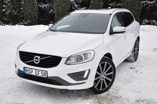 Volvo XC 60 2,4D 190KM AWD Lift R-design Xenon Led Panorama Skóry Navi el.klapa