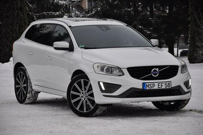 Volvo XC 60 2,4D 190KM AWD Lift R-design Xenon Led Panorama Skóry Navi el.klapa