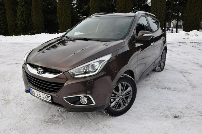 Hyundai ix35 2,0B 166KM Lift 4x4 Xenon Skóry Navi Kamera Alufelgi PDC Klimatron Hak