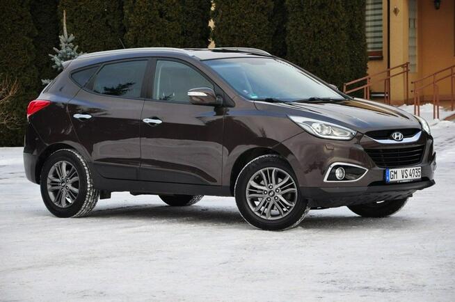 Hyundai ix35 2,0B 166KM Lift 4x4 Xenon Skóry Navi Kamera Alufelgi PDC Klimatron Hak